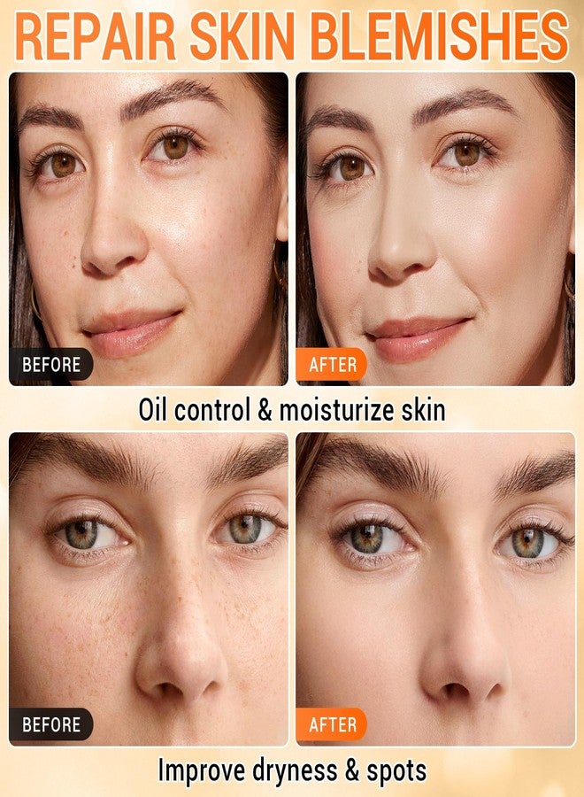 mopayzer Vitamin C Serum with Niacinamide, 30 Pcs Vitamin C Collagen Serum for Face, Anti Aging Face Serums for Fine Lines, Spots & Wrinkles, Intense Hydration, Boosts Collagen Daily Skin Care Ampoule Essence - Image 5